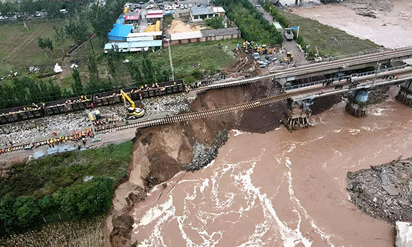 山西暴雨,山西洪災,氣候變化,節能減排