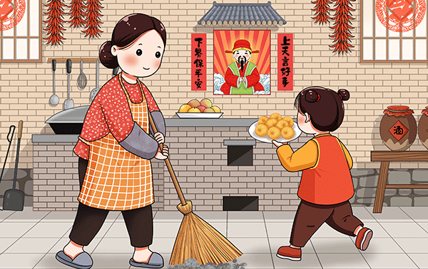 中國傳統節日,小年,小年的由來,小年的習俗,施奈仕.gif