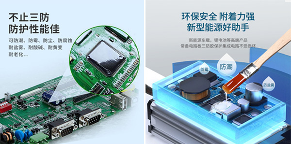 電子膠粘劑,灌封膠,三防漆,防潮防塵防腐膠,電路板保護膠.jpg