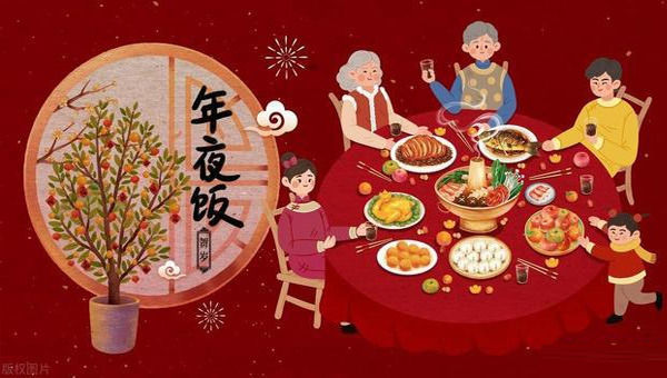 煙花綻放，除夕之夜迎來新希望
